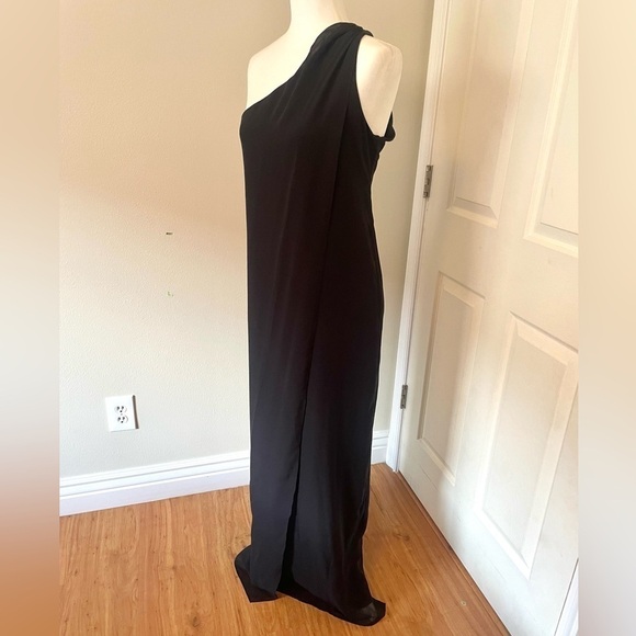 WINK One-Shoulder Long Elegant Black Dress – Size M ✨🖤 Elegance & Grace - Picture 3 of 17